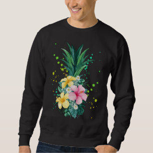 Hawaii Blume Ananas Sweatshirt
