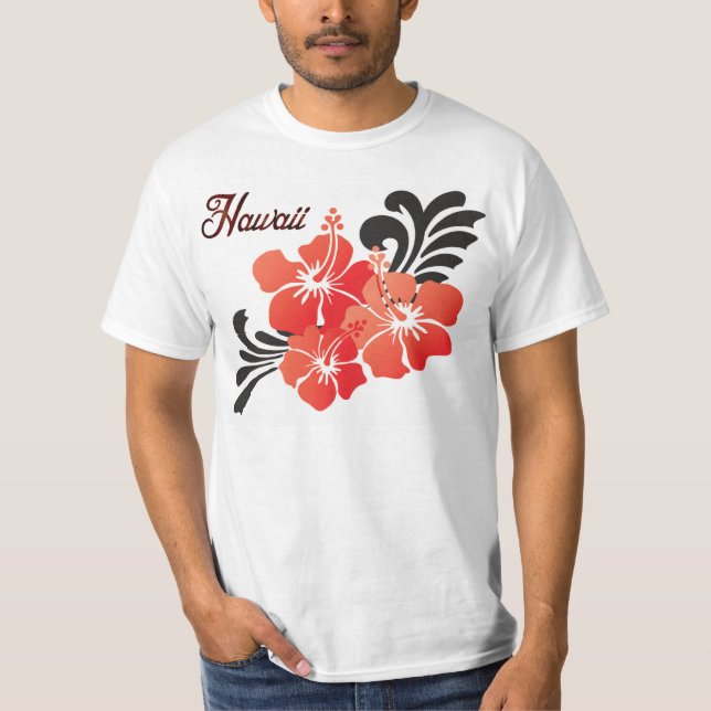 Hawaii-Blume T-Shirt (Vorderseite)