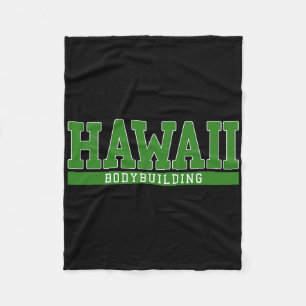 Hawaii-Bodybuilding Fleecedecke