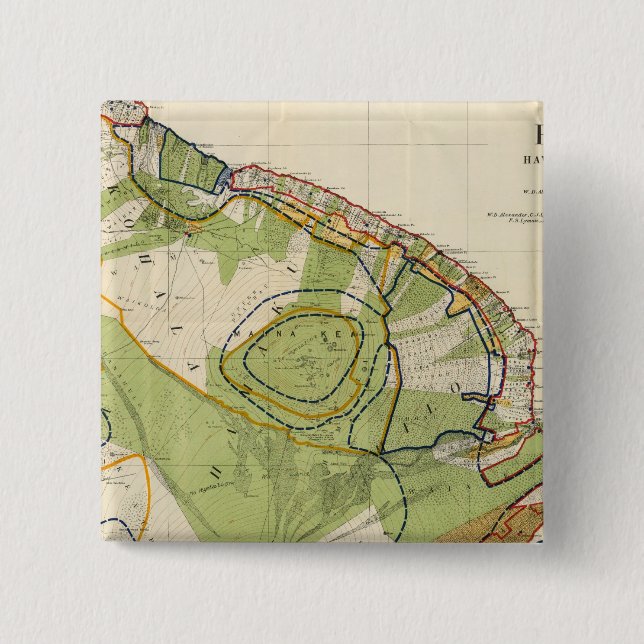 Hawaii Button (Vorderseite)