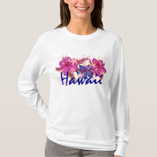 Hawaii-Damen Hoodie T-Shirt