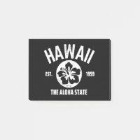 Hawaii Der Aloha Staat Vintager Staat Grafik