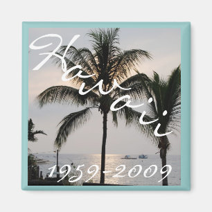 Hawaii-Eigenstaatlichkeit-Jahrestag 50. Magnet
