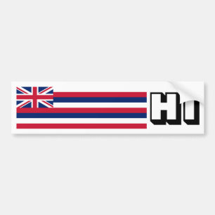 Hawai'I Flag Autoaufkleber