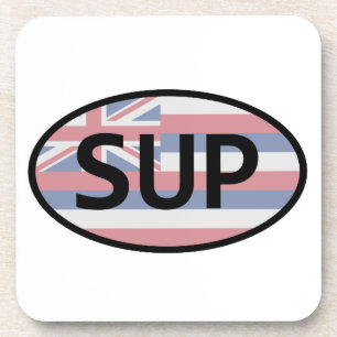 Hawaii Flag Standup Paddling Untersetzer