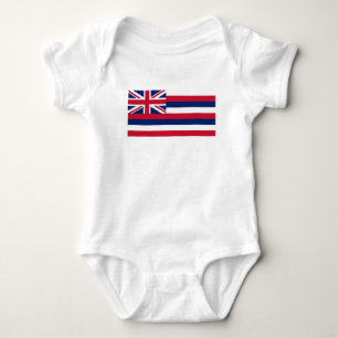 Hawaii-Flagge Baby Strampler