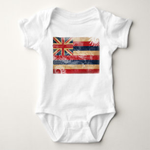 Hawaii-Flagge Baby Strampler
