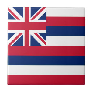 Hawaii-Flagge Fliese