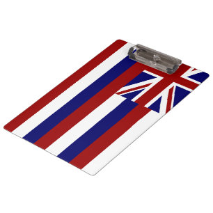 Hawaii-Flagge Klemmbrett