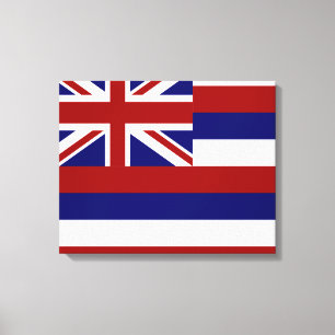 Hawaii-Flagge Leinwanddruck
