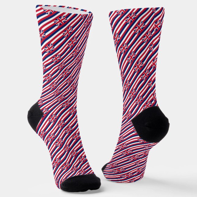 Hawai'i-Flagge Socken (Gewinkelt)