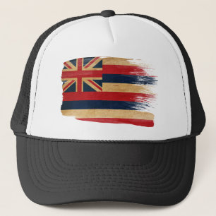 Hawaii-Flaggen-Fernlastfahrer-Hut Truckerkappe