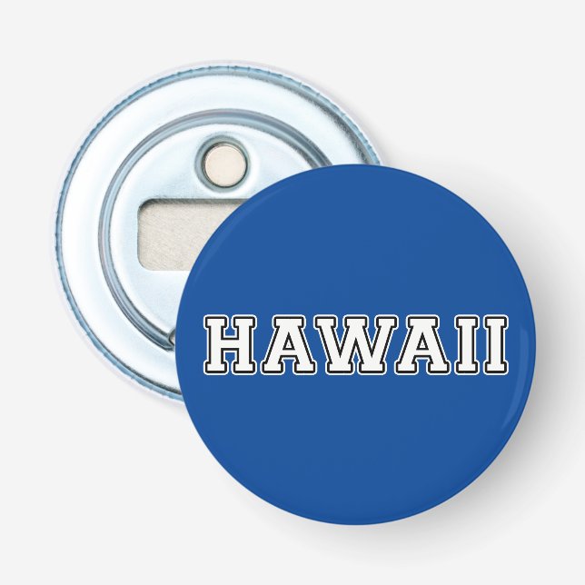 Hawaii Flaschenöffner (Vorderseite)