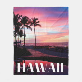 Hawaii Fleecedecke