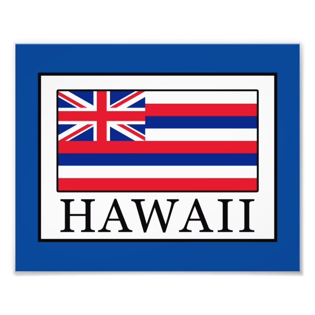 Hawaii Fotodruck (Vorne)