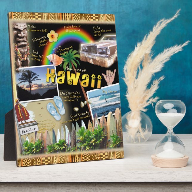 Hawaii Fotoplatte (Seite)