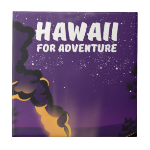 Hawaii für Abenteuer Fliese