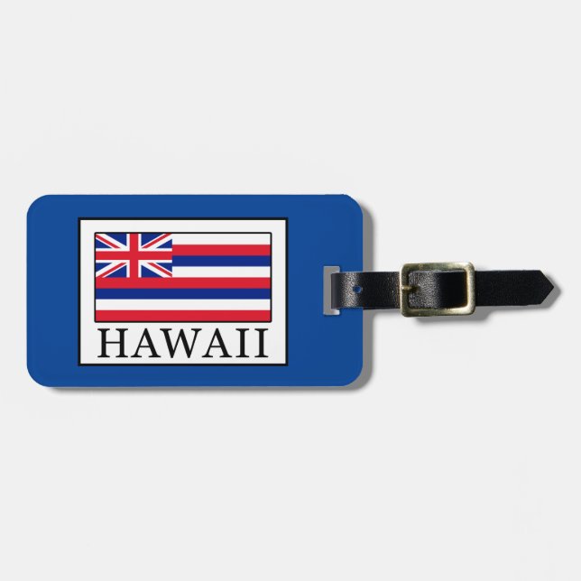 Hawaii Gepäckanhänger (Vorderseite horizontal)
