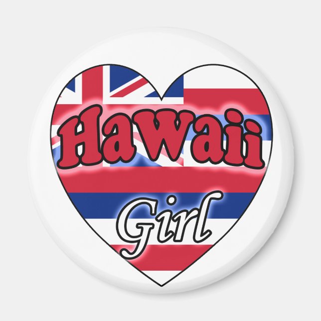 Hawaii Girl Magnet (Vorne)
