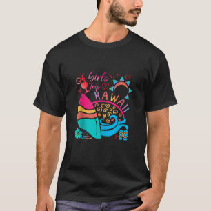 Hawaii Girls Trip 2023 Beach Summer Vacation Krawa T-Shirt