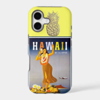 Hawaii Gold Pineapple Hula Tänzerin