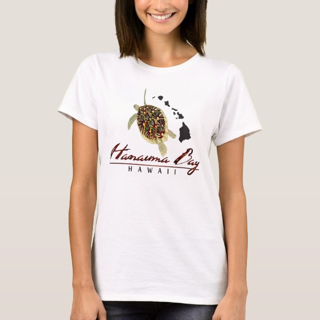 Hawaii Green Sea Turtle T-Shirt (Vorderseite)