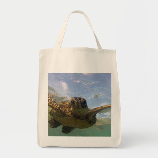 Hawaii Green Sea Turtle Tragetasche (Vorne)