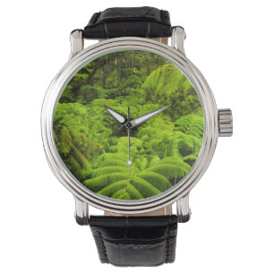 Hawaii, Große Insel, üppige tropische Vegetation Armbanduhr