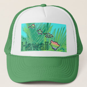 Hawaii hawaïen casquette de palmier