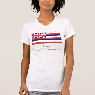 Hawaii, Hawaii27th der meiste gefährliche Staat T-Shirt
