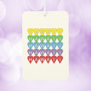 Hawaii Hearts Rainbow Autolufterfrischer