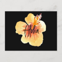 Hawaii-Hibiskus Gelbe Flora-Bewegung