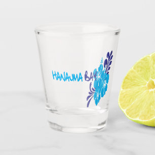 Hawaii Hibiskus Shot glass Schnapsglas