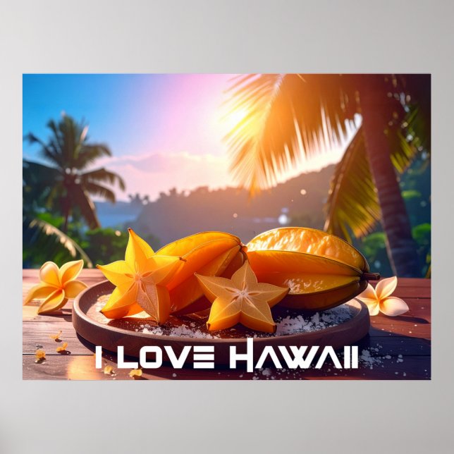 HAWAII - ICH LIEBE HAWAII POSTER (Vorne)
