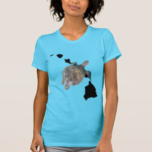 Hawaii-Insel-Oahu-Schildkröte T-Shirt