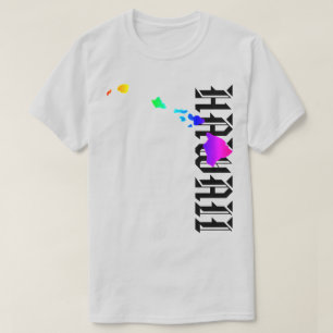HAWAII INSELN NEON RAINBOW T-Shirt