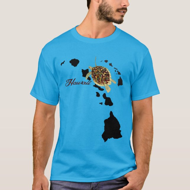 Hawaii-Inseln T-Shirt (Vorderseite)