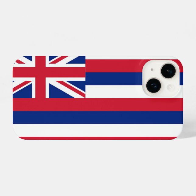 Hawaii iPhone 14 Hülle (Rückseite (Horizontal))