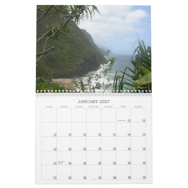 Hawaii-Kalender 2013 Kalender (Jan 2027)