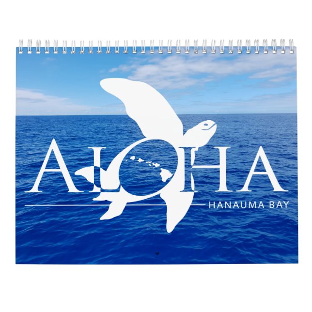 Hawaii-Kalender 2019 Kalender (Rückseite)