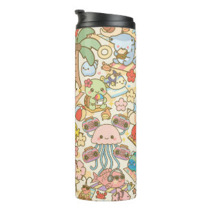 Hawaii Kawaii Strand Rave Thermosbecher