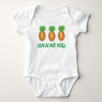 Hawaii Kid Tropical Hawaiian Island Ananas