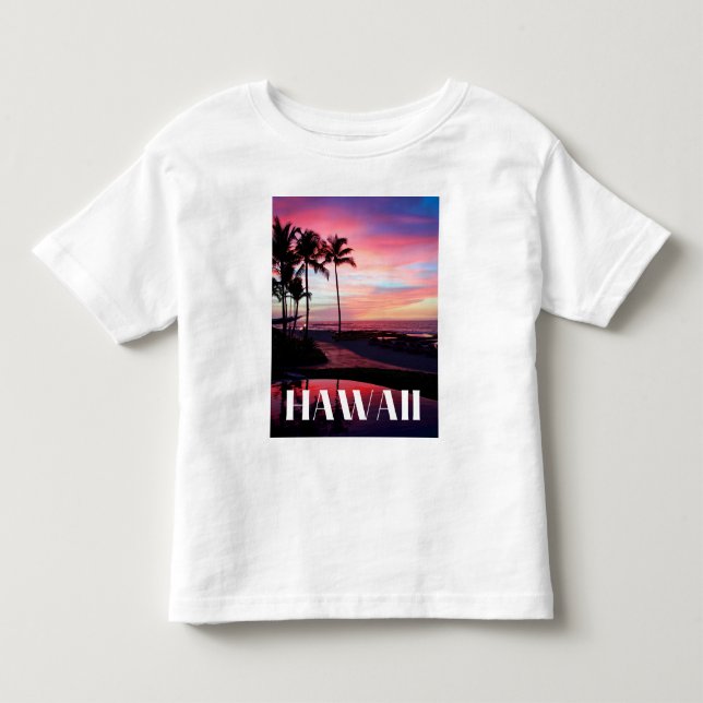 Hawaii Kleinkind T-shirt (Vorderseite)