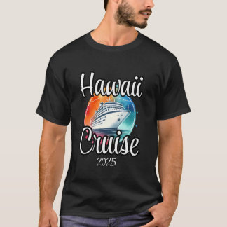 Hawaii-Kreuzfahrt 2025 passende Familienferien Män T-Shirt