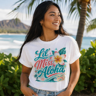 Hawaii Kultur - Lil Miss Aloha T-Shirt
