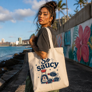 Hawaii-Kultur - So frech - Shoyu-Edition Tragetasche