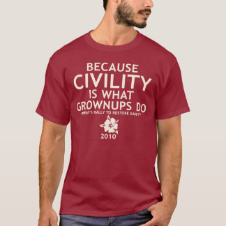 Hawaii-Kundgebungs-Shirt - Höflichkeit ist, was T-Shirt