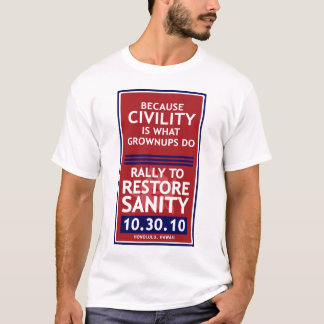 Hawaii-Kundgebungs-Shirt - Höflichkeit ist, was T-Shirt