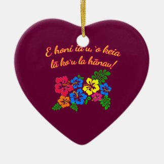 HAWAII küssen mich, den es mein Geburtstag auf Keramikornament
