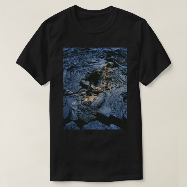 Hawaii Lava Blume Naturkunst Schönheit T-Shirt (Design vorne)